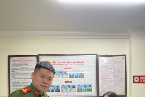 Nữ du khách Philippines viết thư tay cảm ơn các chiến sĩ Công an Hà Nội giúp tìm lại điện thoại để quên trên taxi