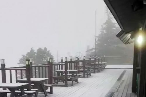 Hàn Quốc cảnh báo tuyết rơi dày bất thường vào giữa tháng 5, khu vực miền núi Gangwon