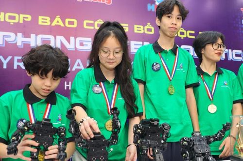 Khởi động cuộc thi Stem Robotics cho học sinh yêu thích trí tuệ nhân tạo