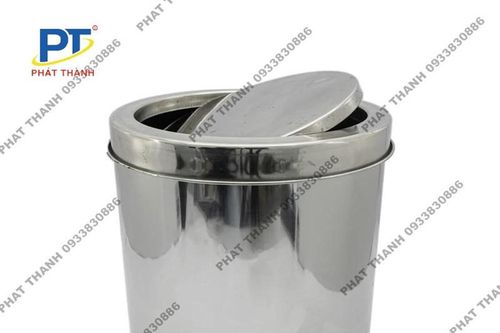 Thùng rác Inox cao cấp: Chắc chắn, bền bỉ theo thời gian