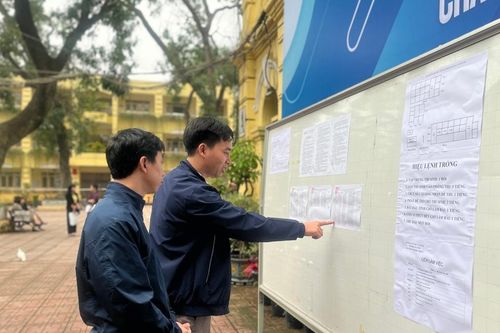 Hà Nội công bố kết quả thi trình bày đề án tuyển hiệu trưởng, hiệu phó