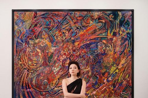 Không gian nghệ thuật độc đáo của họa sĩ CAT - Đào Anh Thơ