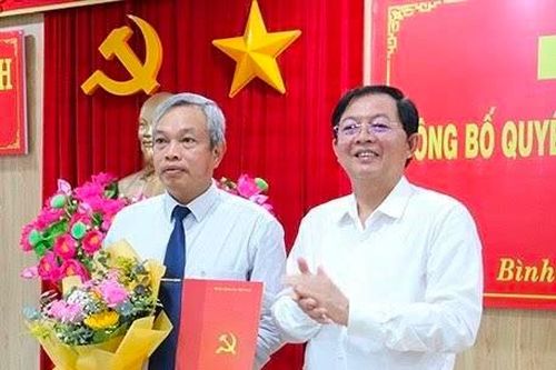 Chuẩn y Trưởng Ban quản lý Khu kinh tế tham gia BTV Tỉnh ủy Bình Định