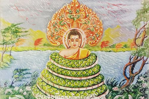 Rắn thần Naga trong văn hóa Phật giáo