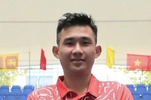 Tay vợt Quân đội Nguyễn Văn Phương - chủ lực tại Davis Cup nhóm III