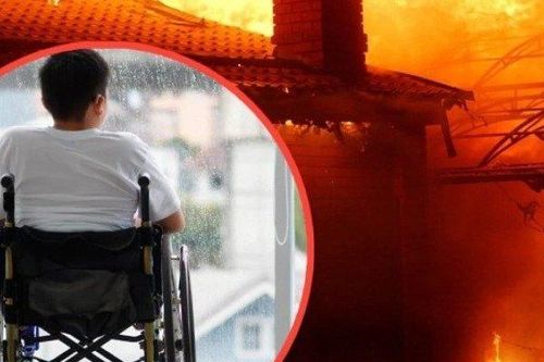 Người đàn ông bị thương khi cứu cả gia đình trong đám cháy
