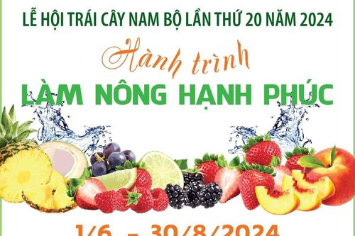 Lễ hội Trái cây Nam Bộ lần thứ 20 năm 2024: Hành trình làm nông hạnh phúc