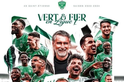 'Quỷ xanh' Saint-Etienne giành quyền thăng hạng Ligue 1