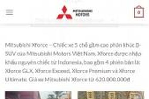 Đại lý hé lộ giá xe Mitsubishi Xforce Ultimate 2024 chỉ 760 triệu đồng
