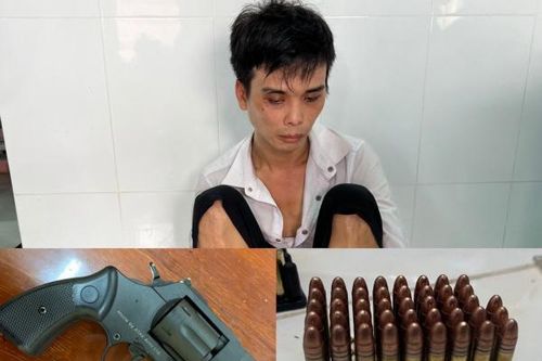 Kiểm tra phòng trọ, phát hiện nhóm đối tượng tàng trữ vũ khí, sử dụng ma túy