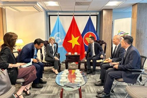 Đại sứ Đặng Hoàng Giang tiếp Đặc phái viên Liên hợp quốc về Myanmar