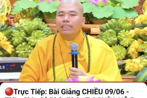 Thực hư Đại đức Thích Nhuận Đức bị cấm thuyết giảng vẫn liên tục phát livestream?