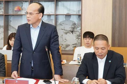 Thái Bình: Tiếp và làm việc với Đoàn nhà báo Hàn Quốc tại Khu công nghiệp Liên Hà Thái