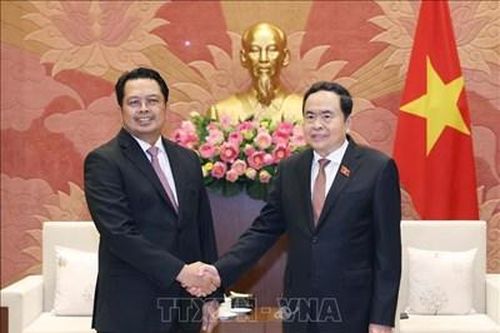 Chủ tịch Quốc hội Trần Thanh Mẫn tiếp Phó chủ tịch Thượng viện nước Cộng hòa Indonesia