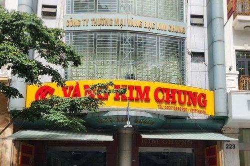 Doanh nghiệp vàng bạc Kim Chung ở Thanh Hóa bị xử phạt