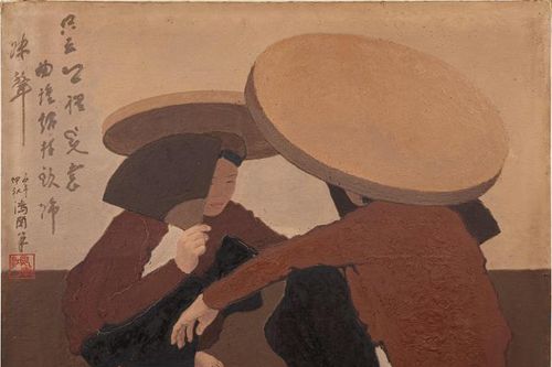 Bức tranh 'Người hát dân ca' của danh họa Nguyễn Phan Chánh đạt giá hơn 1 triệu Euro