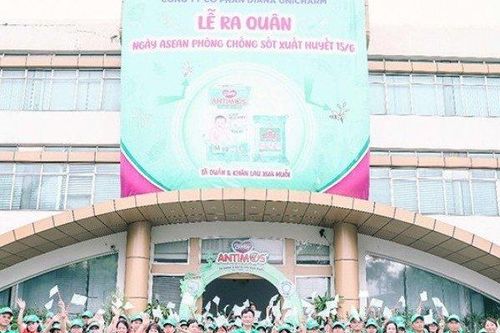 Diana Unicharm cùng những nỗ lực đẩy lùi sốt xuất huyết