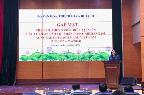 Báo chí đồng hành vì sự nghiệp văn hóa, thể thao và du lịch