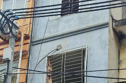 Chủ nhà kịp thời xử lý vụ nổ khí gas ở Hà Đông