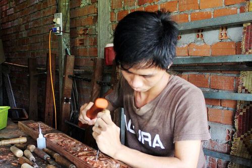 Phát triển nghề mộc truyền thống ở Chợ Mới