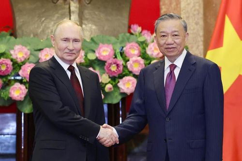 Lãnh đạo Đảng, Nhà nước đón, hội đàm, hội kiến Tổng thống Vladimir Putin