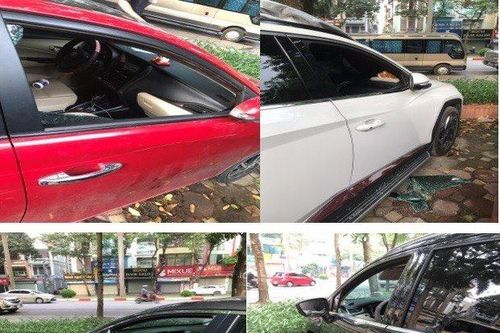 Bắt thủ phạm đập kính loạt ô tô để trộm tài sản