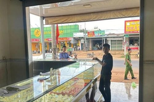 Bắt giữ thiếu niên cướp giật tại tiệm vàng ở Đắk Lắk