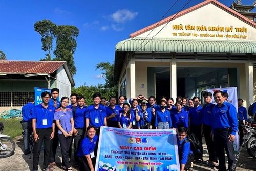 Sôi nổi Ngày cao điểm chiến sĩ tình nguyện tại Chi đoàn VKSND tỉnh Đồng Tháp