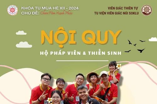 Đồng Nai: Viên Giác Thiền Tự tổ chức khóa tu mùa hè