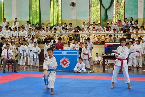 Hơn 500 vận động viên tham gia giải Nghĩa Dũng Karate-do mở rộng