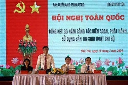 Bản tin sinh hoạt chi bộ - kênh thông tin quan trọng trong công tác tư tưởng