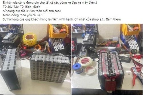 Xe máy điện chai pin, nên thay pin chính hãng hay pin độ, chế?