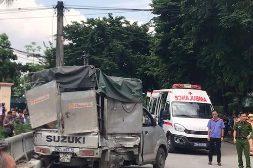 Khởi tố lái xe ô-tô tải gây tai nạn làm 4 người tử vong tại huyện Hoài Đức