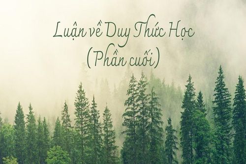 Tóm luận về 'Duy Thức học' (Phần cuối)