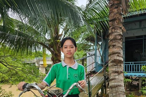 Nữ sinh Đồng Tháp đạt điểm 10 môn Ngữ văn