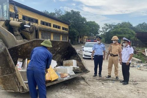 Phú Thọ: Phát hiện, bắt giữ 250kg nội tạng động vật không rõ nguồn gốc đang trên đường đi tiêu thụ