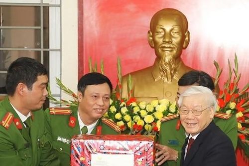 Tổng Bí thư Nguyễn Phú Trọng trong ký ức chiến sỹ Công an quận Ba Đình