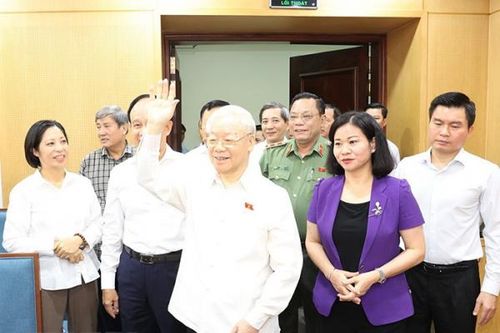 Nhớ lại những chia sẻ đầy tâm huyết của Tổng Bí thư Nguyễn Phú Trọng với cử tri Hà Nội