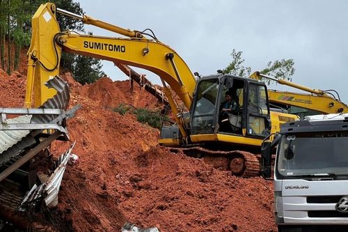 Đánh giá nguy cơ sạt trượt có thể tiếp tục xảy ra tại Đam Rông