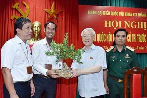 Lực lượng vũ trang Thủ đô nhớ lời căn dặn của Tổng Bí thư Nguyễn Phú Trọng