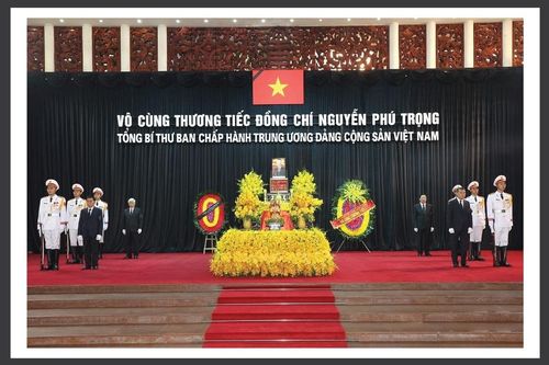 Khi tới viếng Tổng Bí thư Nguyễn Phú Trọng: Người dân cần mang theo Thẻ Căn cước hoặc điện thoại có cài đặt VNeID