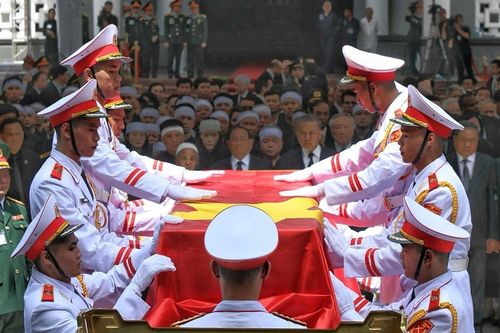 Hình ảnh xúc động trong Lễ truy điệu Tổng Bí thư Nguyễn Phú Trọng