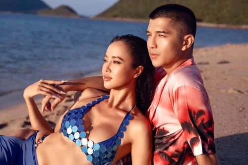 Cường Seven và Vũ Ngọc Anh kỷ niệm một năm cưới