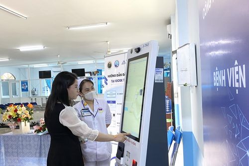 Kiosk tự phục vụ tại bệnh viện: Nhiều tiện ích cho người khám bệnh