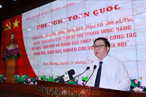 Đổi mới và nâng cao chất lượng công tác điều tra, nắm bắt, nghiên cứu dư luận xã hội
