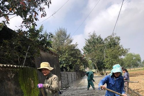 Vượt khó xây dựng nông thôn mới nâng cao ở xã thuần nông Nghi Thịnh
