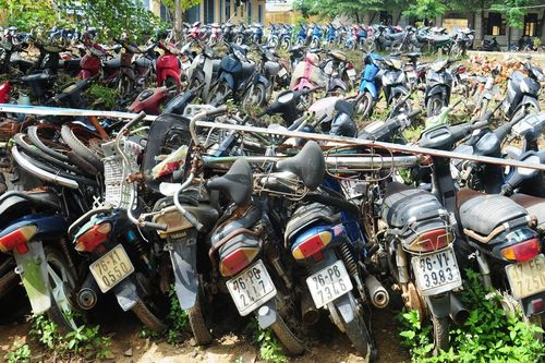 TP.HCM sắp đấu giá hơn 100 xe máy cũ, bình quân 700.000 đồng/xe