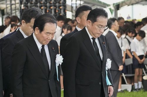 Nhật Bản tưởng niệm 79 năm vụ ném bom nguyên tử xuống Hiroshima