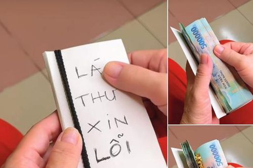 Thư xin lỗi vợ gây sốt mạng