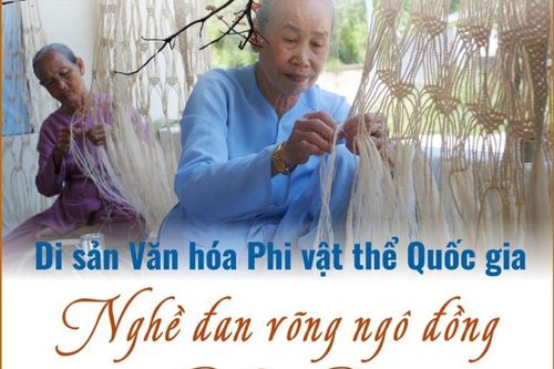 Nghề đan võng ngô đồng Cù Lao Chàm - Di sản Văn hóa Phi vật thể Quốc gia
